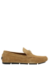 Versace Flat Shoes In Beige