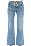 Cormio Blue Robin Flared Jeans In Blue