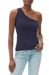 Michael Stars Kelly One-shoulder Top In Admiral