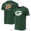 NEW ERA NEW ERA GREEN GREEN BAY PACKERS PATCH UP COLLECTION SUPER BOWL XXXI T-SHIRT