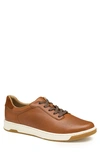 Johnston & Murphy Daxton U-throat Leather Sneaker In Tan Full Grain