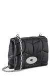 Mulberry Little Softie Quilted Leather Crossbody Bag In Black