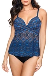 Miraclesuit Thebes Bette One Piece Swimsuit In Blue Multi