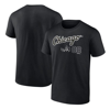 Fanatics Branded Luis Robert Black Chicago White Sox Player Name & Number T-shirt In Black
