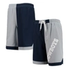 Outerstuff Big Boys Navy, Silver Dallas Cowboys Conch Bay Board Shorts In Navy