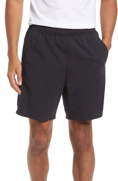 Brady Train Cotton Blend Shorts In Ink