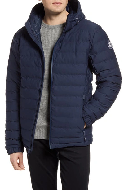 Cutter & Buck Mission Ridge Repreve® Eco Insulated Puffer Jacket In Navy Blue