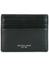 Michael Kors Classic Flat Cardholder In Black