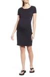 MODERN ETERNITY MATERNITY/NURSING HENLEY DRESS