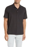 Cutter & Buck Virtue Tile Drytec Performance Polo In Black