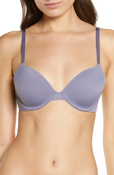 Calvin Klein Women's Perfectly Fit Flex Lightly Lined Perfect Coverage Bra Qf6617 In Lilac Bud