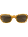 LINDA FARROW GALLERY OVAL-FRAME SUNGLASSES,AD8C5SUN11387531