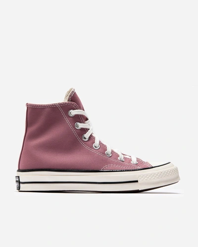 Converse Pink Recycled Canvas Chuck 70 Hi Sneakers