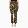 DOLCE & GABBANA CAMOUFLAGE CARGO TROUSERS