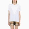 BURBERRY WHITE CREWNECK T-SHIRT