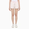 MOOSE KNUCKLES LIGHT PINK QUILTED SHORTS