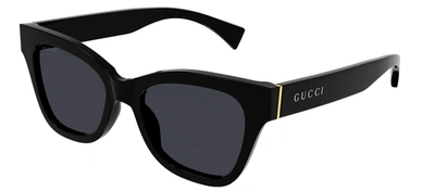 Gucci Gg1133s 001 Cat Eye Sunglasses In Grey