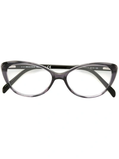 Pucci Printed Arm Glasses In Black