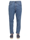 Lardini Five Pocket Jeans In Blue