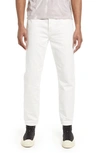 Allsaints Jack Slim Fit Crop Jeans In White