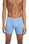 Mack Weldon 18-hour Jersey Boxer Briefs In Chambray