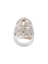 LOREE RODKIN XL CIGAR BAND DIAMOND RING,LR18880011504123