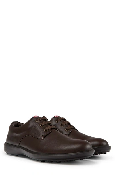 Camper Atom Work Dress Shoes In Dark Brown