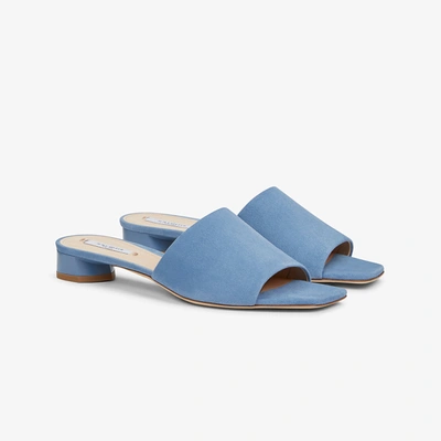 M.m.lafleur The Carter Slide - Suede In Black