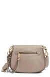 MARC JACOBS RECRUIT NOMAD PEBBLED LEATHER CROSSBODY BAG - BEIGE,M0008102