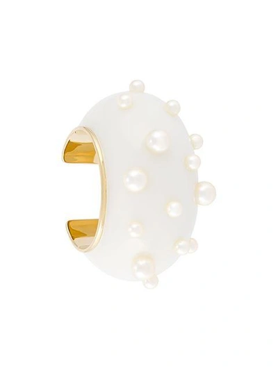 Aurelie Bidermann 'liz' Bracelet In White