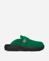 Suicoke X Tom Wood Green Makö Suede Clogs In Green