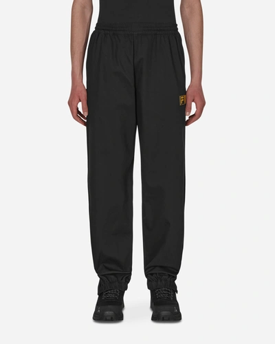 Aries Fila Logo Twill Trackpants In Black