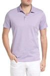 Robert Barakett Georgia Pima Cotton Polo In Heirloom Lilac