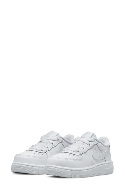 Nike Force 1 Little Kids' Shoes In White,aura