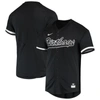 NIKE BLACK CAL STATE LONG BEACH THE BEACH VAPOR UNTOUCHABLE ELITE REPLICA FULL-BUTTON BASEBALL JERSEY