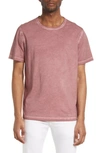 Theory Precise Luxe Cotton T-shirt In Burlwood