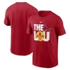 NIKE NIKE RED ST. LOUIS CARDINALS THE LOU LOCAL TEAM T-SHIRT