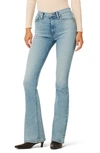 Hudson Barbara High Rise Faded Bootcut Jeans In Blue