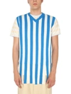 Sunnei X Eleonora Bonucci Sweater With Striped Pattern In Multicolor