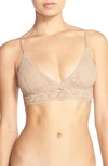 Hanky Panky Signature Lace Padded Bralette In Chai