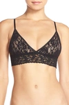 HANKY PANKY SIGNATURE LACE PADDED BRALETTE,487004