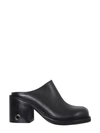 Sunnei "buco" Sabot Sandals In Black