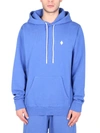 Marcelo Burlon County Of Milan Marcelo Burlon Men's Blue Cotton Sweatshirt In Blue