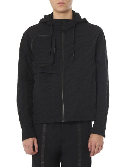 Diesel Red Tag “a Cold Wall“ Jacket In Black