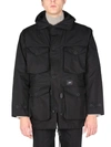 Arkair Buttoned Hooded Shirt In Black