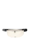 Jil Sander Canvas Small Belt Bag In Beige