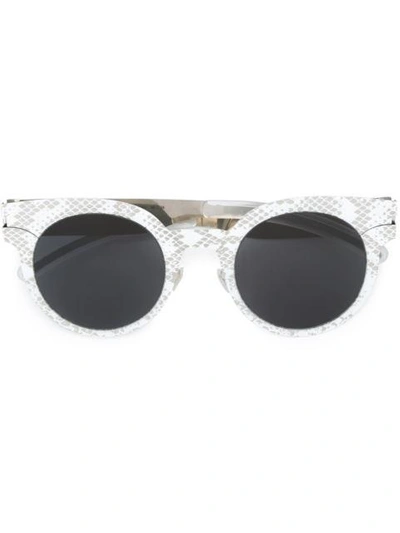 Mykita X Maison Margiela Sunglasses In Metallic