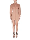 Andreädamo Andreādamo Shirt Dress In Neutral
