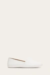Frye Ivy Slip-on Leather Sneakers In White