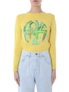Alberta Ferretti Alberta Ferreti Love Me Sweater In Yellow